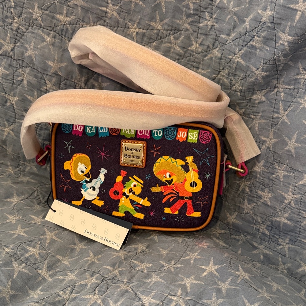 Rare NWT Three Caballeros Dooney & Bourne